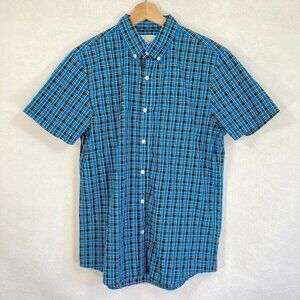 American Eagle Men's Shirt Button Down Lightweight Back To School Classic Dad M